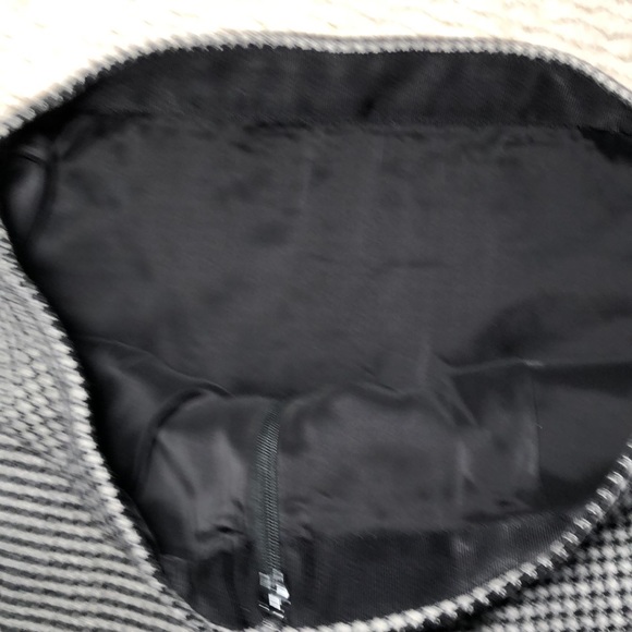 j crew herringbone pattern wool skirt - Picture 5 of 9